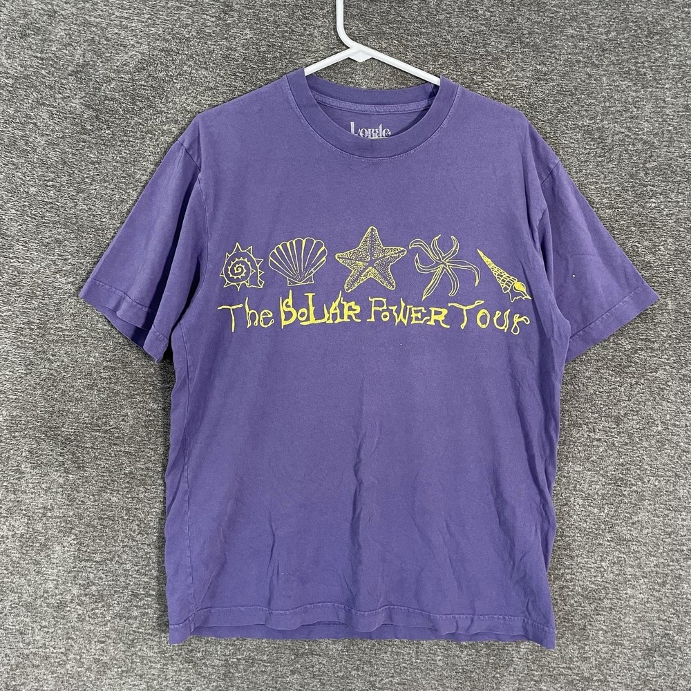 Lorde Solar Power Tour Shirt M Purple NA Tour 2022 Concert Music